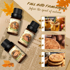 Vanilla essential oil for cozy fall spaces