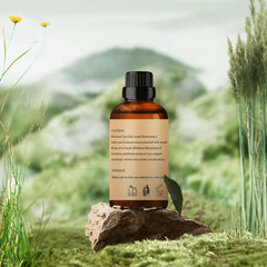Wuvezrub Amber Essential Oil packaging and quality seal