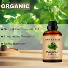 Skin care application of marjoram essential oil