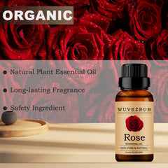 Rose essential oil for diffusers and skincare