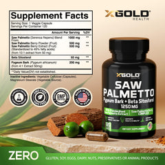 Beta-Sitosterol and Pygeum Bark Extract ingredients
