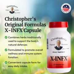 X-INFX packaging and bottle label
