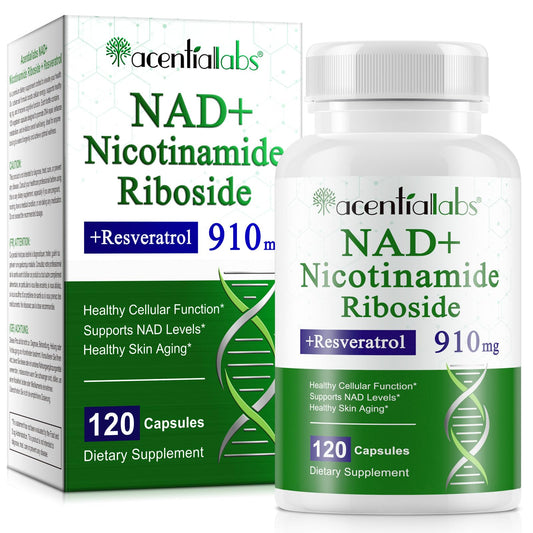 Xaarty NAD supplement bottle with 910mg liposomal NAD