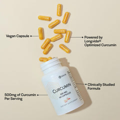 Ingredients: turmeric extract and sunflower lecithin