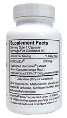 Non-GMO vegan gluten-free curcumin with sunflower lecithin