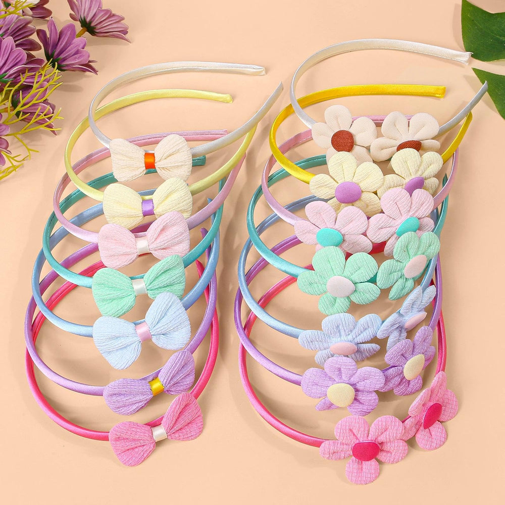 XIMA satin covered headbands provide gentle grip without pinching