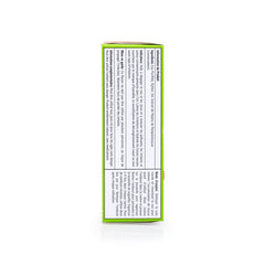 Xlear bottle closeup with clear label and natural ingredients