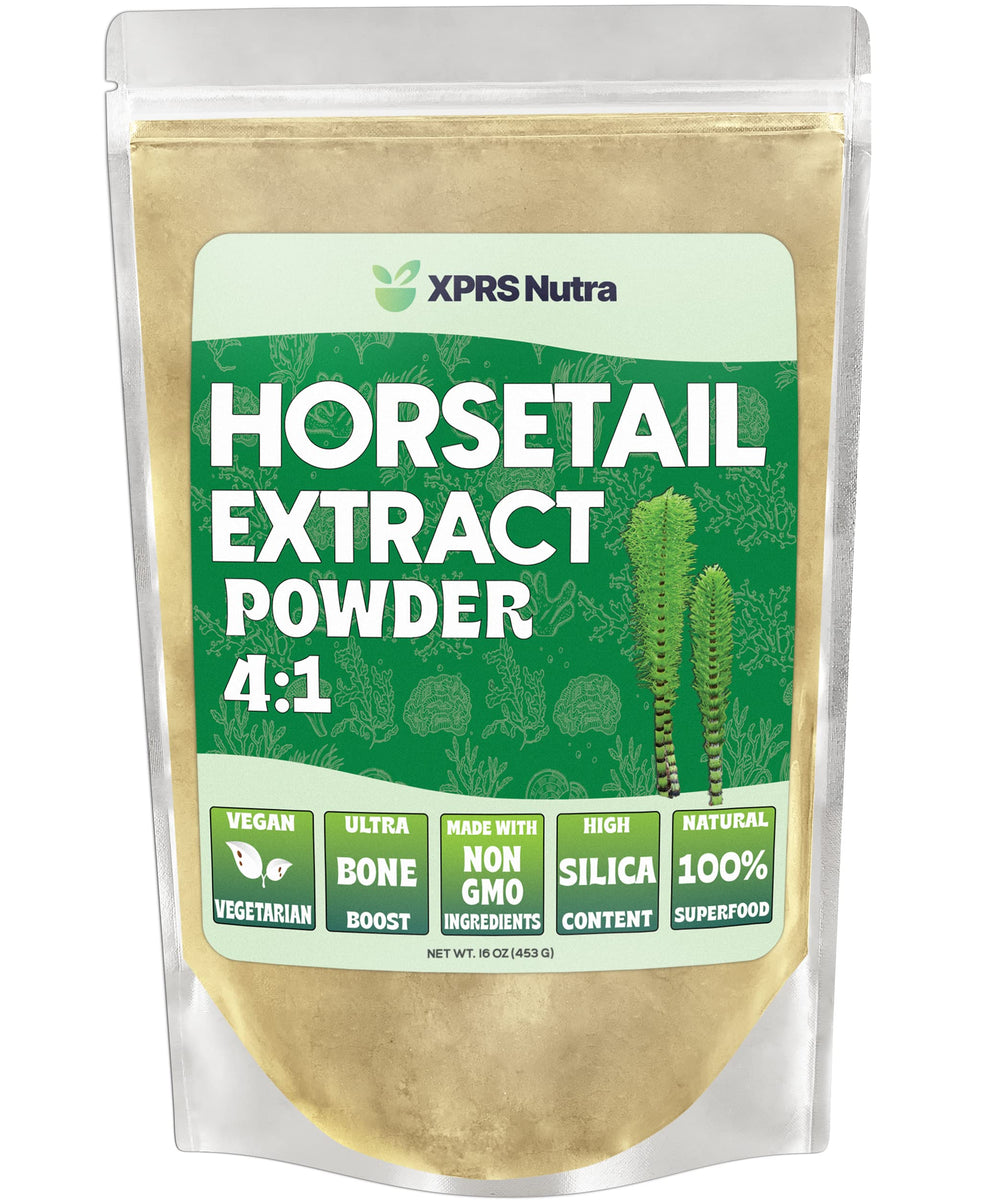 XPRS Nutra Horsetail Extract Powder 16oz container