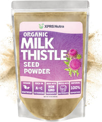 XPRS Nutra Organic Milk Thistle Seed Powder 16oz bag