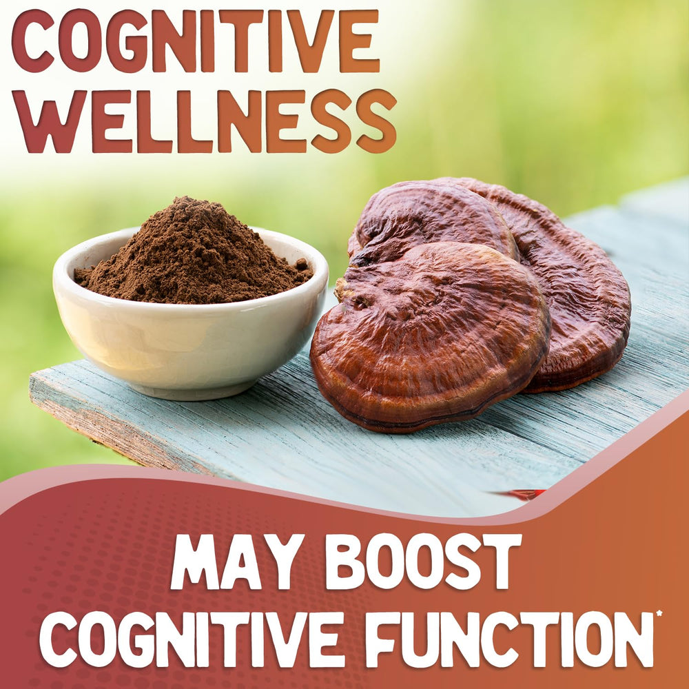 XPRS Nutra Reishi powder package labeling