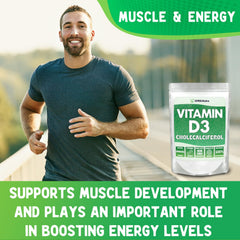 Vitamin D3 powder shake and smoothie booster