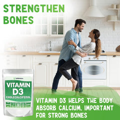 XPRS Nutra Vitamin D3 Powder unflavored 8 oz bottle