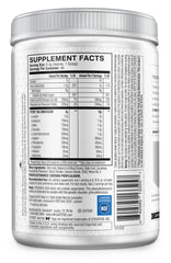 Nutrition facts for Xtend EAA + BCAA powder