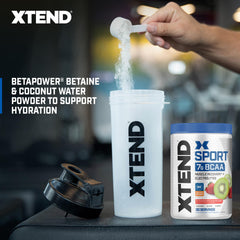 Prepared drink with ice for hydration