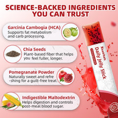 Ingredients: chia seeds, collagen, probiotics, calcium