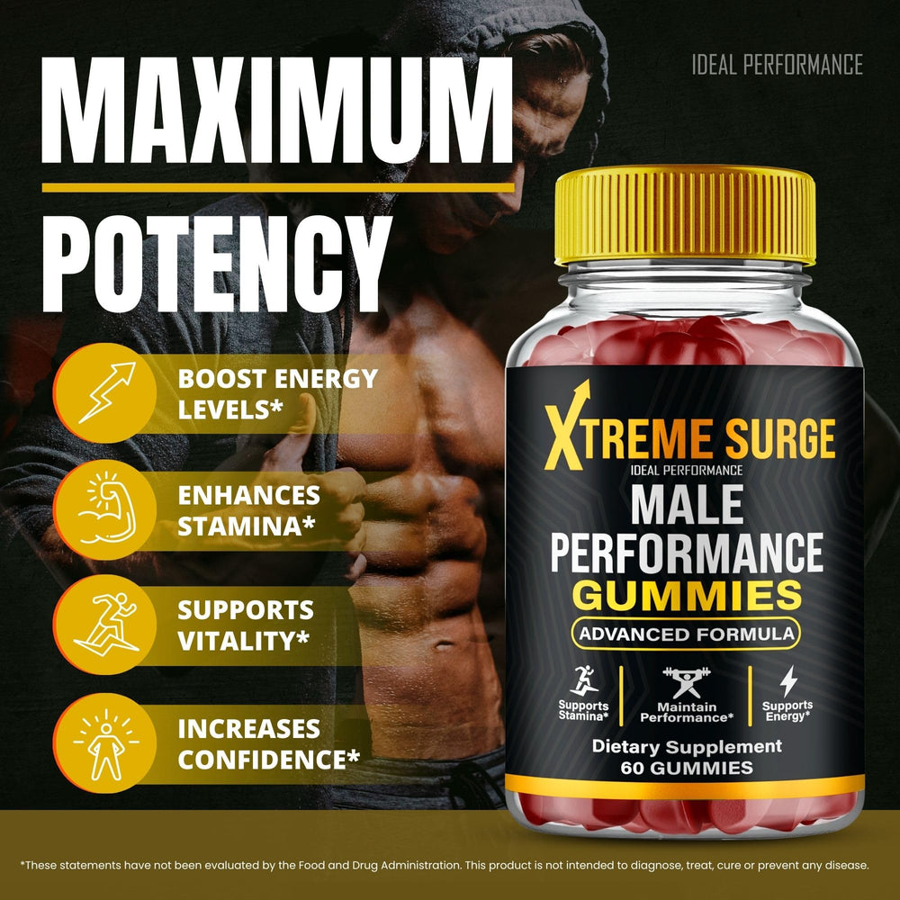 Xtreme Surge Gummies product pack shot