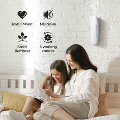 Plug-in wall-mount diffuser with easy installation