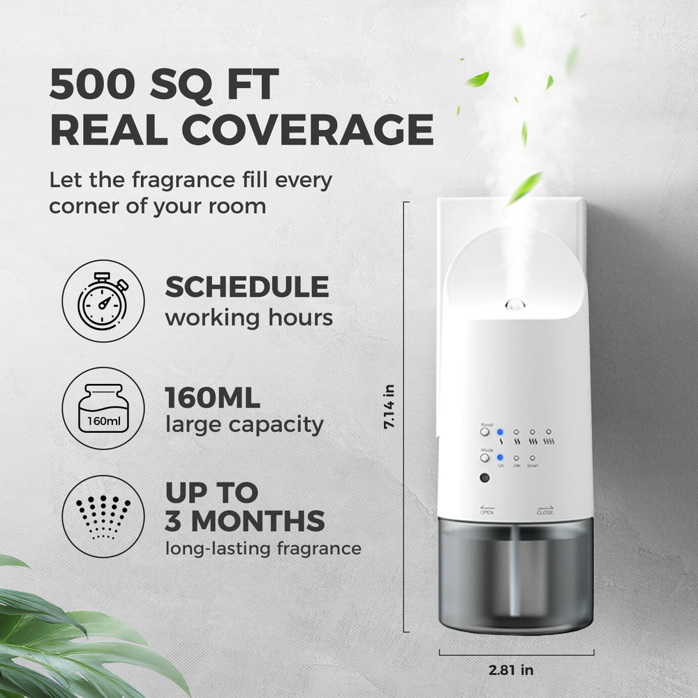 XunliAero diffuser wall mount rotation for flexible placement