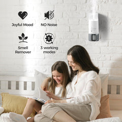 XunliAero four speed coverage dial adapts fragrance for 500 sq ft