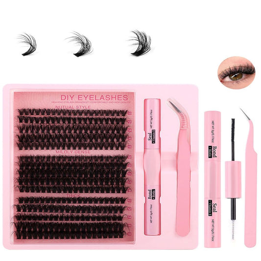 XVYLFZNP lash extension kit 300pcs, ready for quick DIY lash looks.