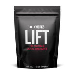 XWERKS Lift Creatine Monohydrate powder, unflavored, 80 servings
