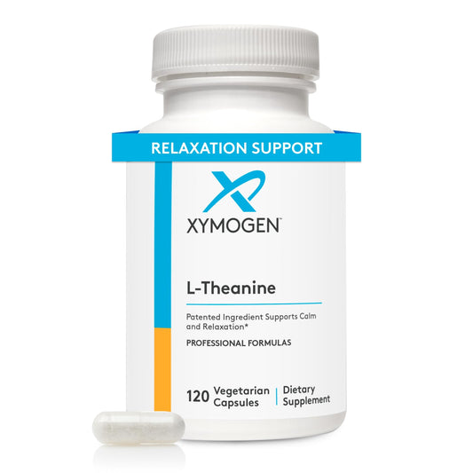 XYMOGEN L-Theanine 400mg per serving bottle label