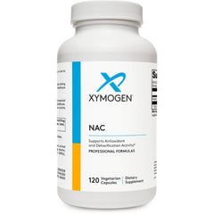 XYMOGEN N-Acetyl-Cysteine 600 mg bottle front for daily antioxidant support
