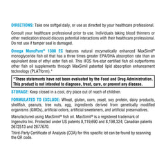 Heart health concept with omega-3 capsule
