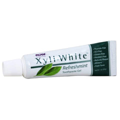NOW Foods XyliWhite toothpaste tube - front view