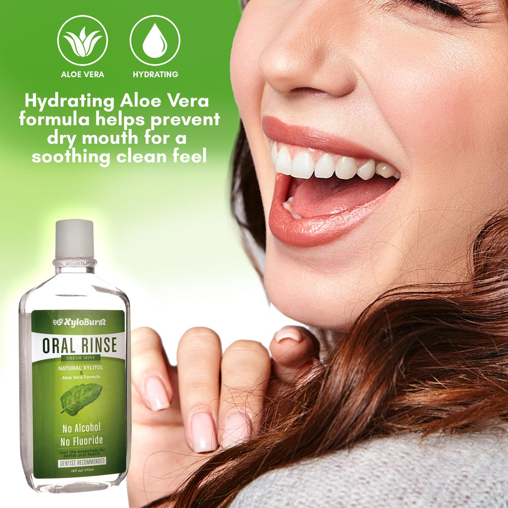 Aloe vera and natural ingredients alongside Xyloburst branding