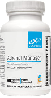 XYMOGEN Adrenal Manager bottle label