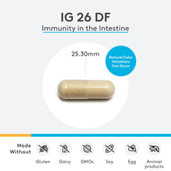 XYMOGEN IG 26 DF Powder label detailing ingredients