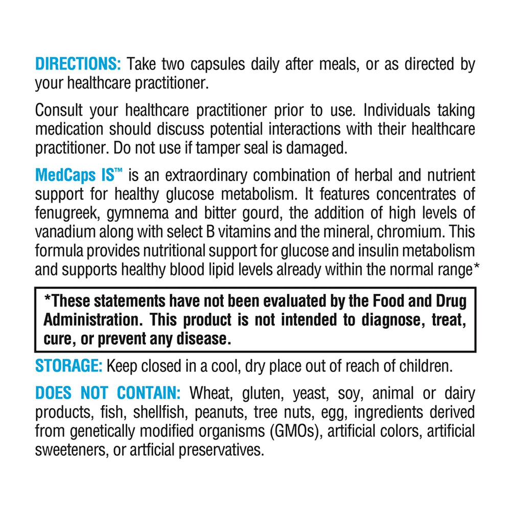 Vanadium and nutrient blend icon for MedCaps