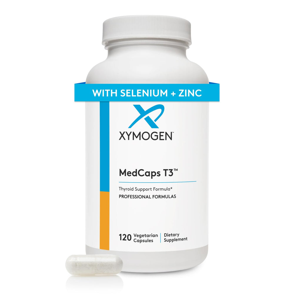 XYMOGEN MedCaps T3 bottle label