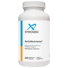 XYMOGEN ActivNutrients iron and copper multivitamin bottle – 240 capsules