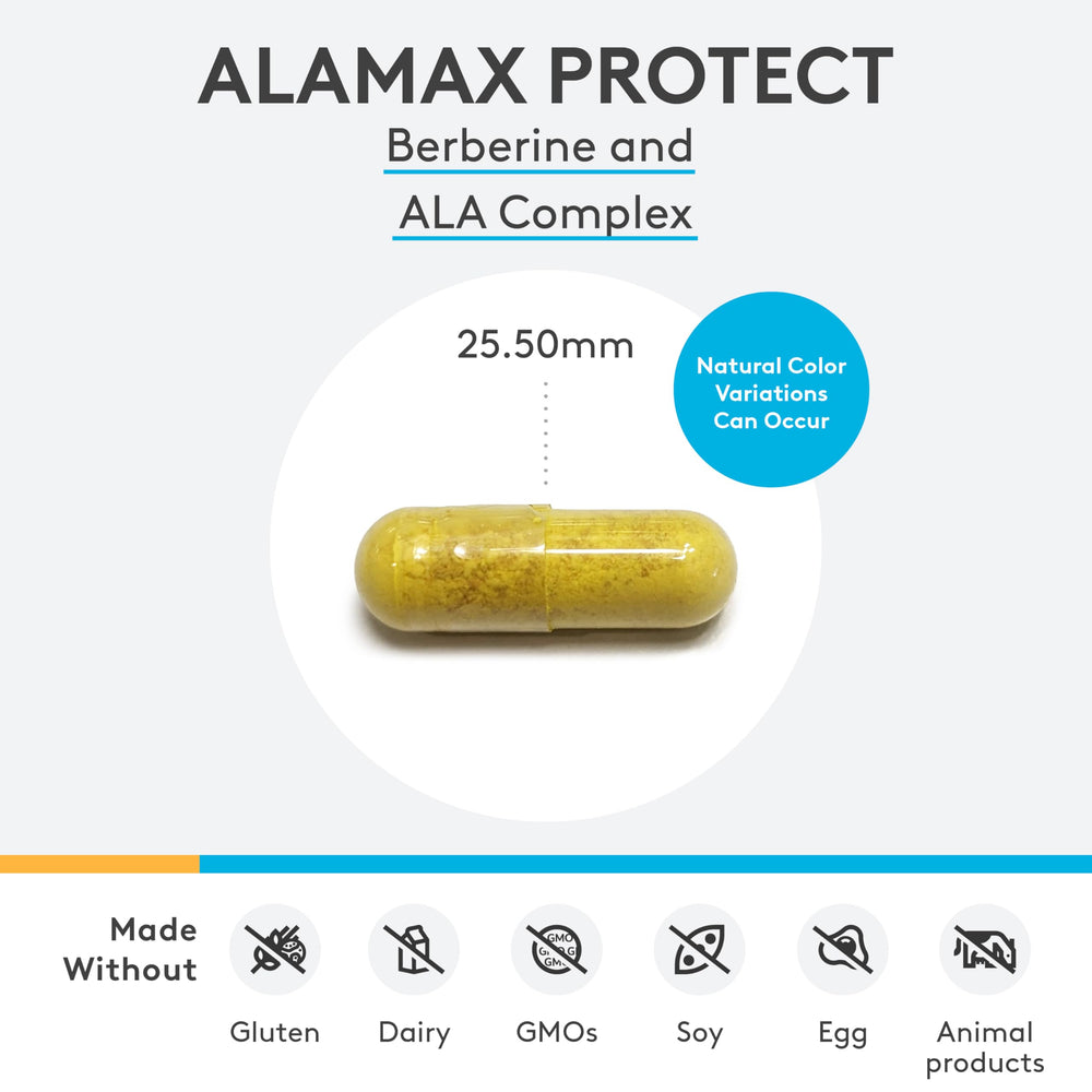 Product label showing 120 capsules