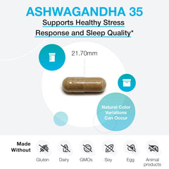 Ashwagandha root and leaf extract with 35% withanolide glycosides