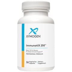 Bottle of XYMOGEN ImmunotiX 250 capsules