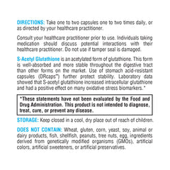 Xymogen S Acetyl Glutathione antioxidant benefits illustration