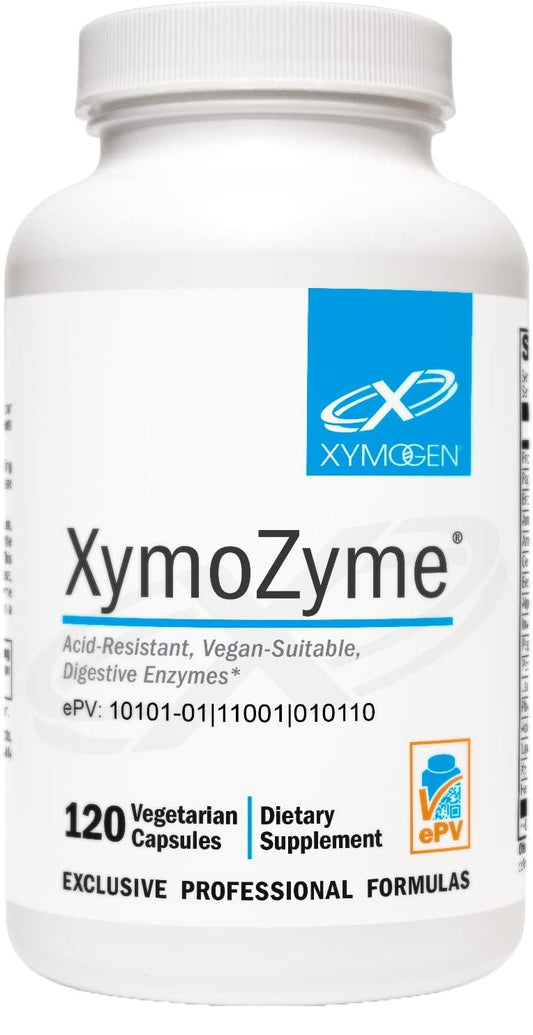 XYMOGEN XymoZyme bottle with 120 capsules