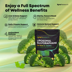 Detox and liver wellness support with vitamins and phytonutrients