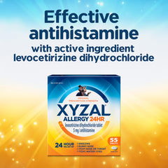 Xyzal patient using at night for next-day comfort