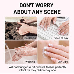 XZMeiLun wooden stick helps clean glue and position nails