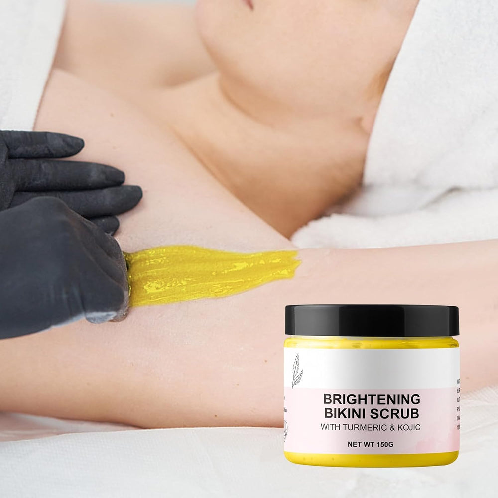 YAFUSIPE exfoliating scrub texture close-up highlighting skin-smoothing properties