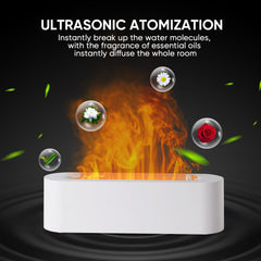 YALEDI compact ultrasonic diffuser in white for desks and nightstands
