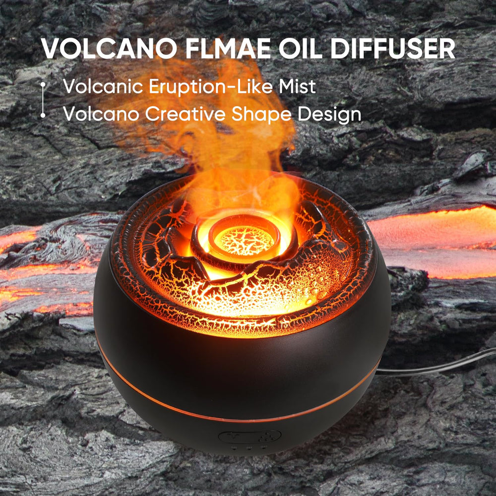 360ml water tank and flame light detail