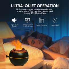 Diffuser in continuous spray mode