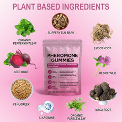 Vegan, Non-GMO formula of Yalei Pheromone Gummies