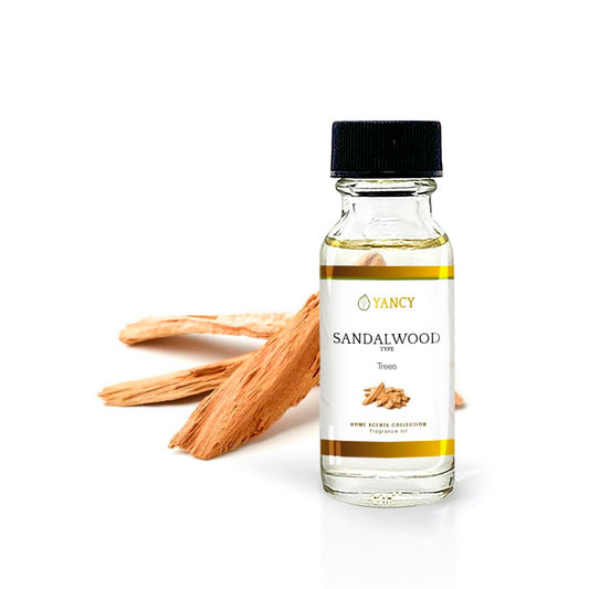 YANCY Sandalwood Fragrance Oil 0.5 oz bottle