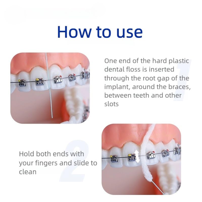 YANDY floss product packaging illustrating 200-count